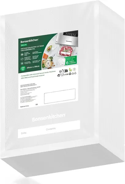 Profi Vakuumbeutel – 100 Beutel 20x30cm